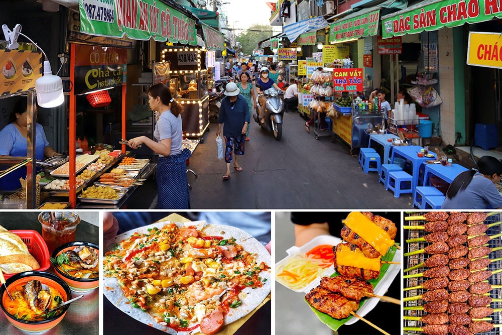 Ăn Vặt Chợ Đêm Hồ Thị Kỷ Sài Gòn | 