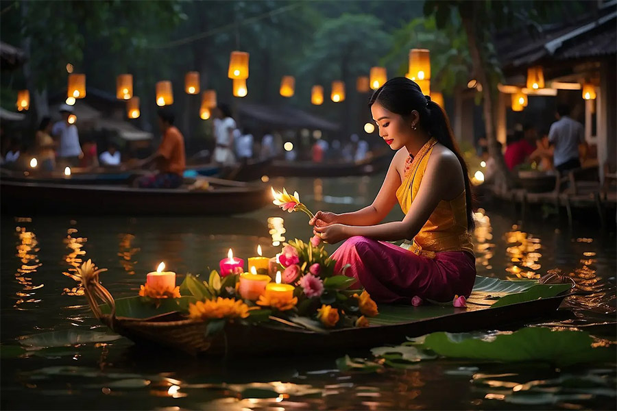 Tất Tần Tật Về Lễ Hội Loy Krathong 11/2024 Chiang Mai Thái Lan