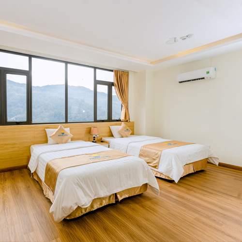 Khách sạn Phương Đông Yên Minh Hà Giang – Không gian sạch đẹp, tiện lợi