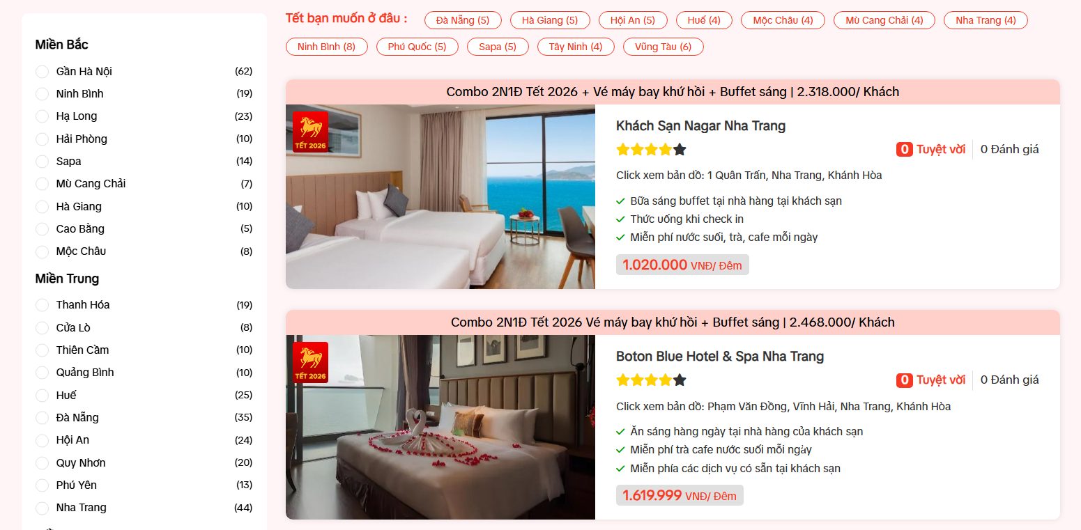 4 Khách Sạn Nha Trang View Biển Đẹp Trần Phú Tết 2026 Đặt Sớm Giá Rẻ