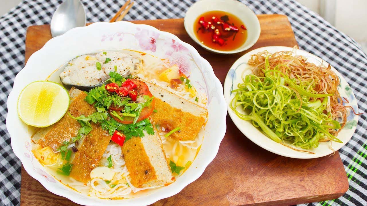 Bún chả cá đặc sản Nha Trang